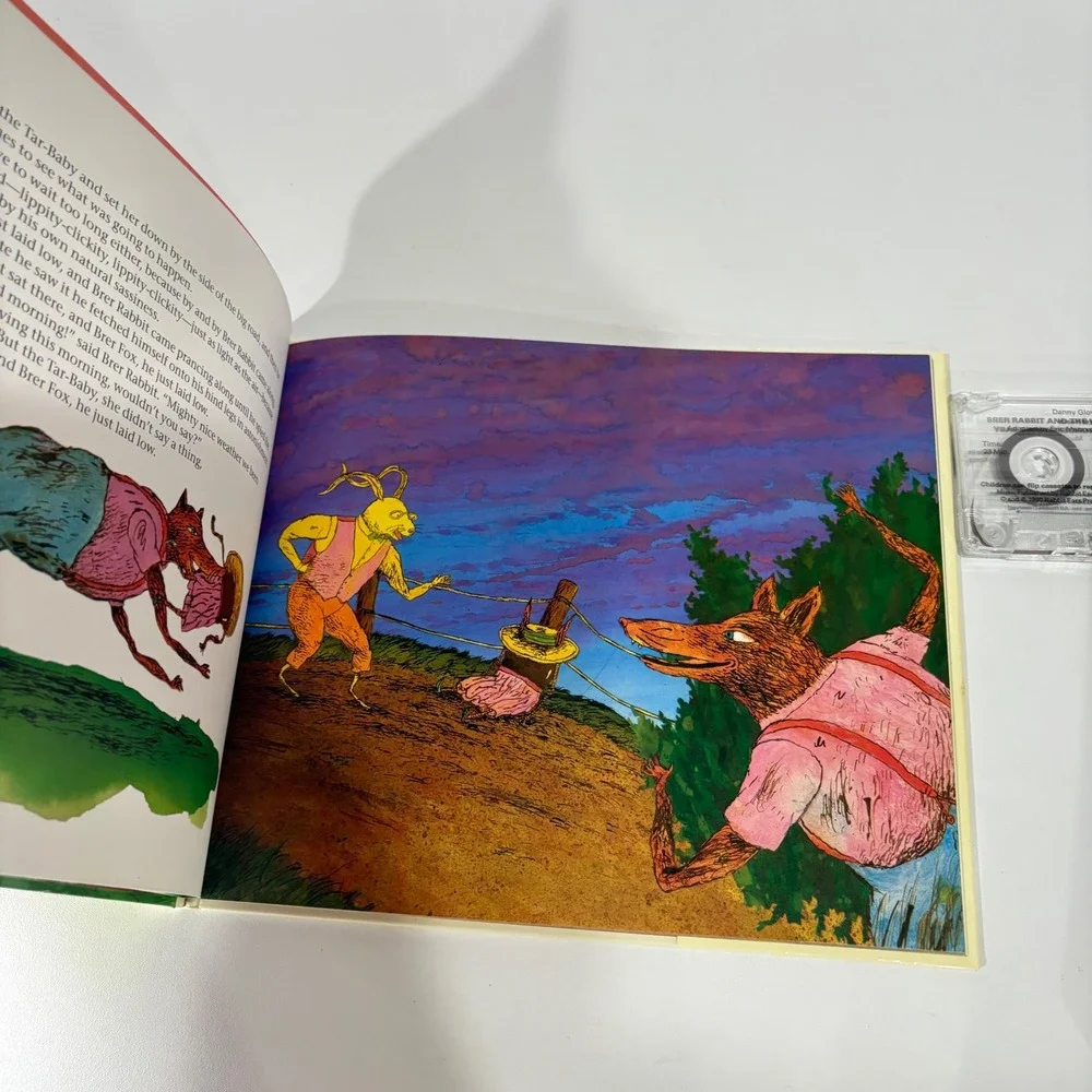 Danny Glover Brer Rabbit and the Wonderful Tar Baby Book Cassette Rabbit Ears